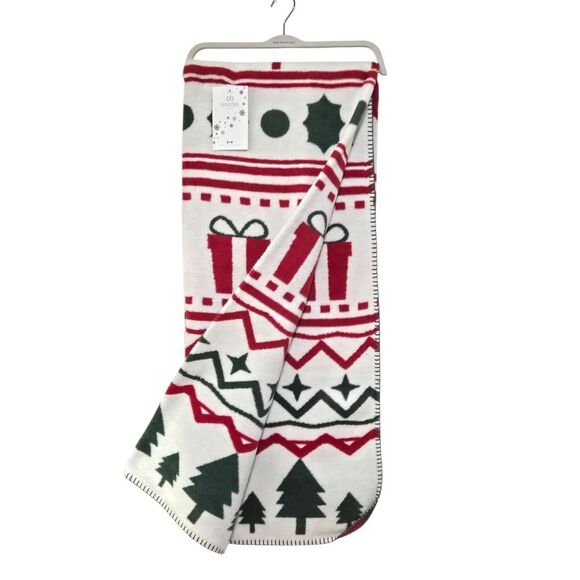 Docofil Reversible Soft Winter Throw Blanket Cotton Blend 51x67 Made in Portugal - Picture 6 of 14